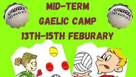 Mid Term Gaelic Camp